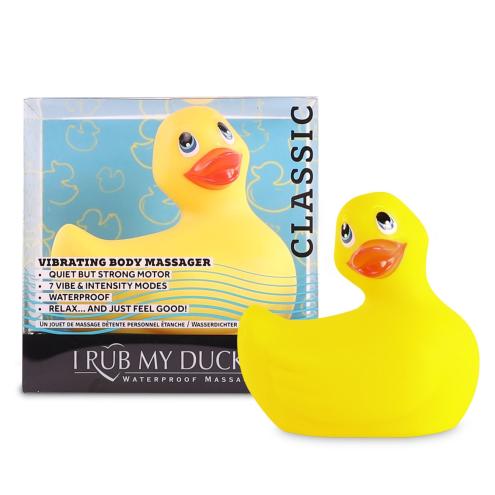 Вибромассажер уточка I Rub My Duckie - Classic Yellow v2.0