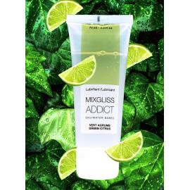 Лубрикант на водной основе MixGliss Addict Green Citrus (70 мл) Лайм - 1