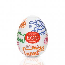 Мастурбатор яйцо Tenga Keith Haring EGG Street - 1