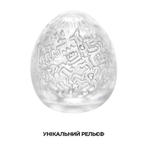 Мастурбатор-яйцо Tenga Keith Haring EGG Party