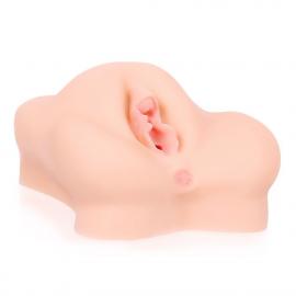 Мастурбатор-вагина двухслойный Kokos Adarashi -2 Double Layer - 5