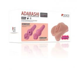 Мастурбатор-вагина двухслойный Kokos Adarashi -2 Double Layer - 7