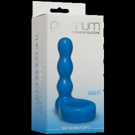 Насадка для подвійного проникнення Doc Johnson The Double Dip 2 Blue - 2