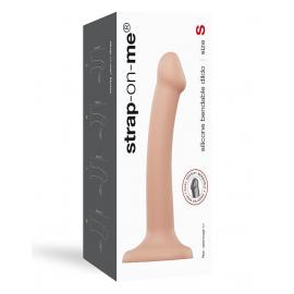 Насадка для страпону Strap-On-Me Dual Density Dildo Flesh S - 4
