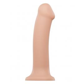 Насадка для страпону Strap-On-Me Dual Density Dildo Flesh XL, двошарова, гнучка - 1