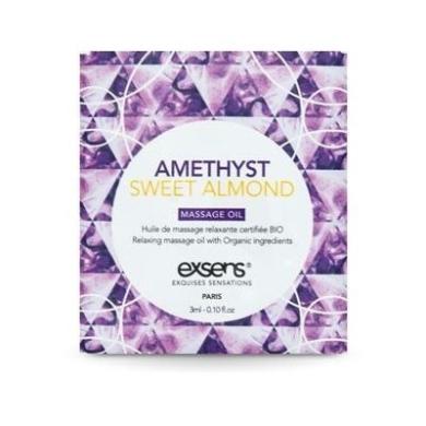 Пробник масажної олії EXSENS Amethyst Sweet Almond 3мл