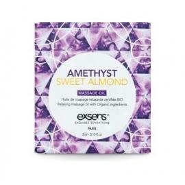 Пробник масажної олії EXSENS Amethyst Sweet Almond 3мл