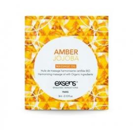 Пробник масажної олії EXSENS Amber Jojoba 3мл - 1