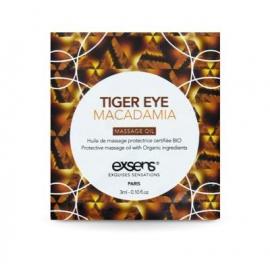 Пробник массажного масла EXSENS Tiger Eye Macadamia 3мл