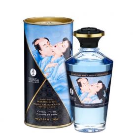 Разогревающее масло Shunga Aphrodisiac Warming Oil - Coconut Thrills (100 мл) 