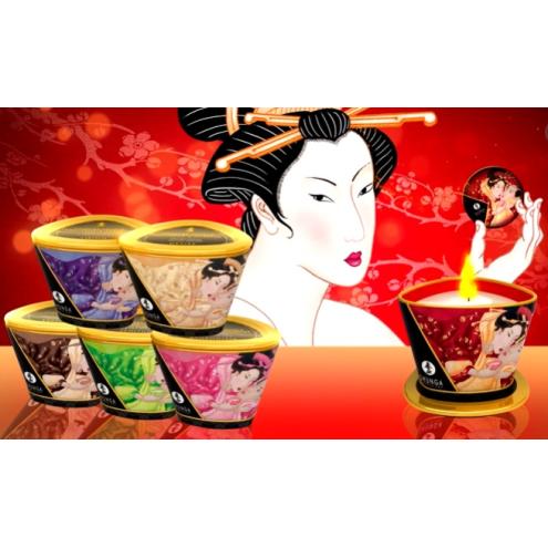 Масажна свічка Shunga Massage Candle – Rose Petals (170 мл)