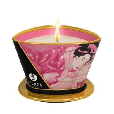 Массажная свеча Shunga Massage Candle – Rose Petals (170 мл)