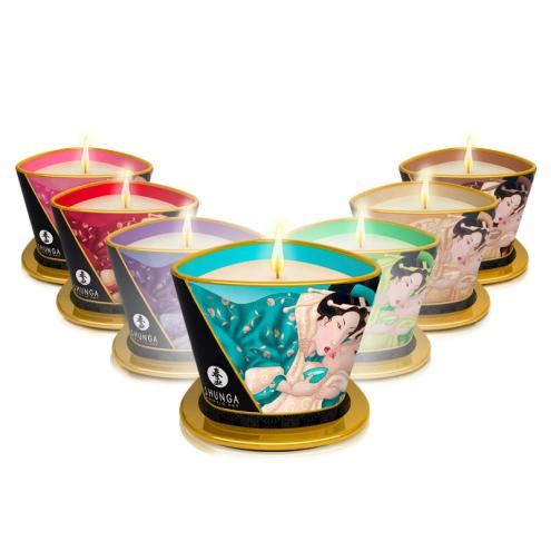 Масажна свічка Shunga Massage Candle – Exotic Fruits (170 мл) 