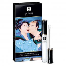 Стимулюючий блиск для губ Shunga LIPGLOSS - Coconut Water (10 мл), ефект поколювання, холод-тепло - 1