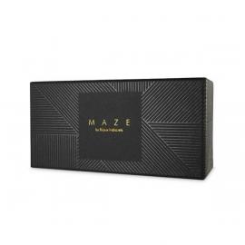 Чокер Bijoux Indiscrets MAZE - Wide Chocker Black - 6