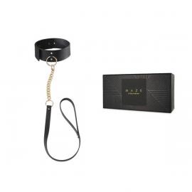 Чокер Bijoux Indiscrets MAZE - Wide Chocker Black - 8