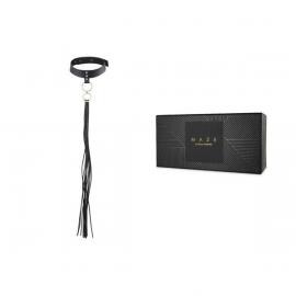 Чокер Bijoux Indiscrets MAZE - Tassel Chocker Black - 5