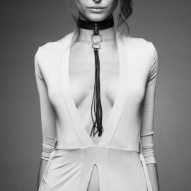 Чокер Bijoux Indiscrets MAZE - Tassel Chocker Black - 6