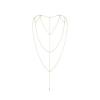 Ланцюжок для спини Bijoux Indiscrets Magnifique Back and Cleavage Chain - Gold, прикраса для тіла