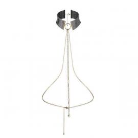 Ожерелье-воротник Bijoux Indiscrets Desir Metallique Collar - Black - 7