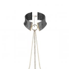 Ожерелье-воротник Bijoux Indiscrets Desir Metallique Collar - Black - 6