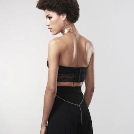 Ожерелье-воротник Bijoux Indiscrets Desir Metallique Collar - Gold - 7