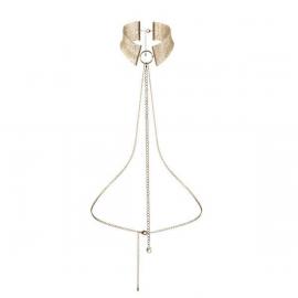 Ожерелье-воротник Bijoux Indiscrets Desir Metallique Collar - Gold - 1