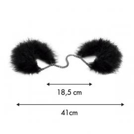 Пухнасті наручники Bijoux Indiscrets Za za zu - feahter handcuffs - 6