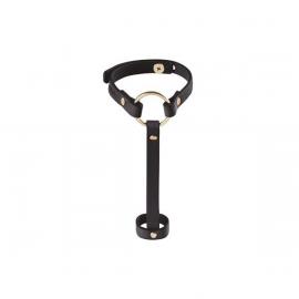 Пара браслетів на зап'ясті та палець Bijoux Indiscrets MAZE Hand Bracelet Harness Black - 6