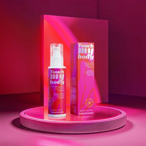 Масажний гель та мастило 2в1 Love To Love TOUCH MY BODY Ylang-Ylang