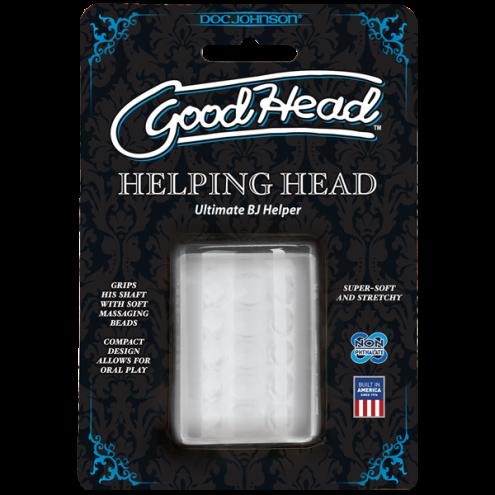 Мастурбатор Doc Johnson GoodHead - Helping Head ULTRASKYN