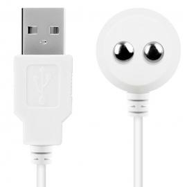 Заряджання (запасний кабель) для іграшок Satisfyer USB charging cable White - 1