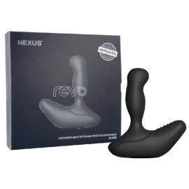 Масажер простати Nexus Revo New Black з головкою, що обертається. - 2