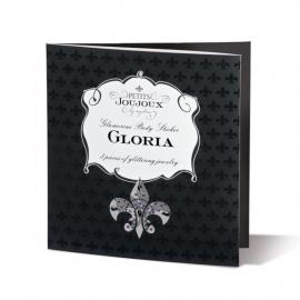 Пестіс із кристалів Petits Joujoux Gloria set of 3 - Green/Blue, прикраса на груди та вульву - 2