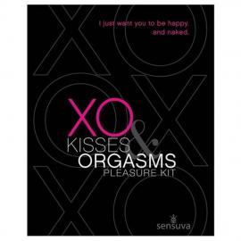 Подарунковий набір Sensuva XO Kisses & Orgasms (бальзам для губ з феромонами та рідкий вібратор) - 2