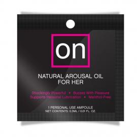 Пробник возбуждающего масла Sensuva - ON Arousal Oil for Her Original (0,3 мл) - 1