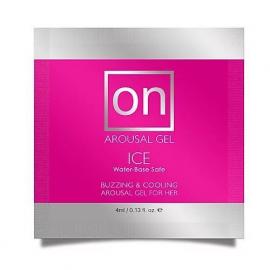 Пробник возбуждающего геля Sensuva - ON for Her Arousal Gel Ice (4 мл) - 1