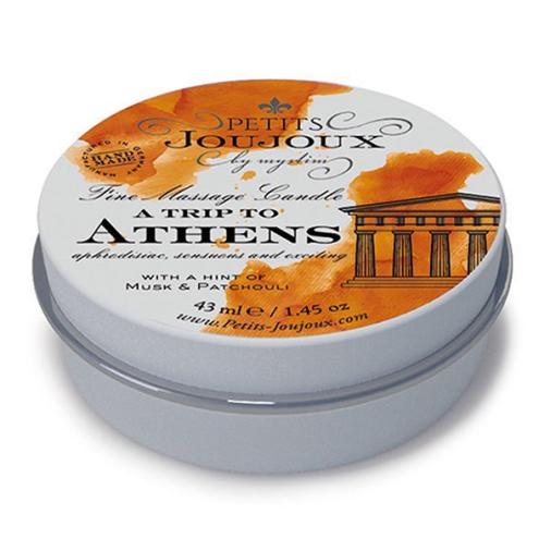 Массажна свічка Petits Joujoux  - Athens - Musk and Patchouli (43 мл)