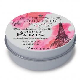 Масажна свічка Petits Joujoux - Paris - Vanilla and Sandalwood (43 мл) з афродизіаками - 2