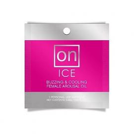 Пробник возбуждающего масла Sensuva - ON Arousal Oil for Her Ice (0,3 мл) - 1