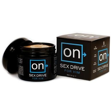 Крем для підвищення лібідо у чоловіків Sensuva ON Sex Drive for Him 50 мл, з натуральними екстрактами