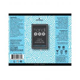 Гель для мануальных и оральных ласк Sensuva - Handipop Cotton Candy (125 мл) - 2