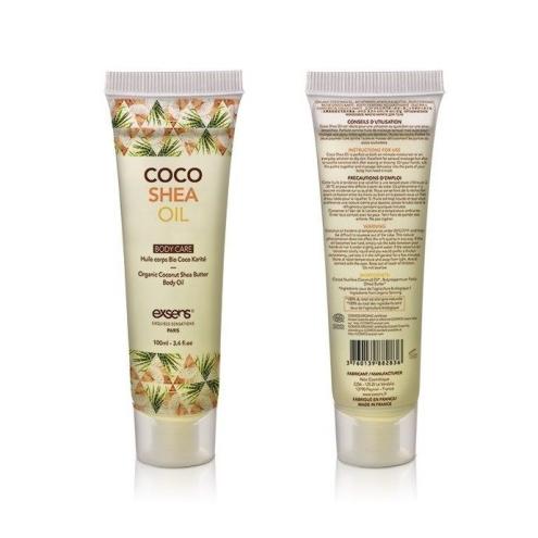 Органічна кокосова олія каріте (ши) для тіла EXSENS Coco Shea Oil 100 мл