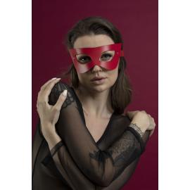 Маска на лицо Feral Feelings - Mistery Mask, натуральная кожа, красная - 2