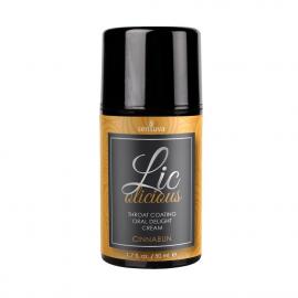 Гель для мінету Sensuva Lic-o-licious Cinnabun (50 мл)