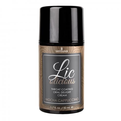 Гель для мінету Sensuva Lic-o-licious Cappuccino (50 мл)
