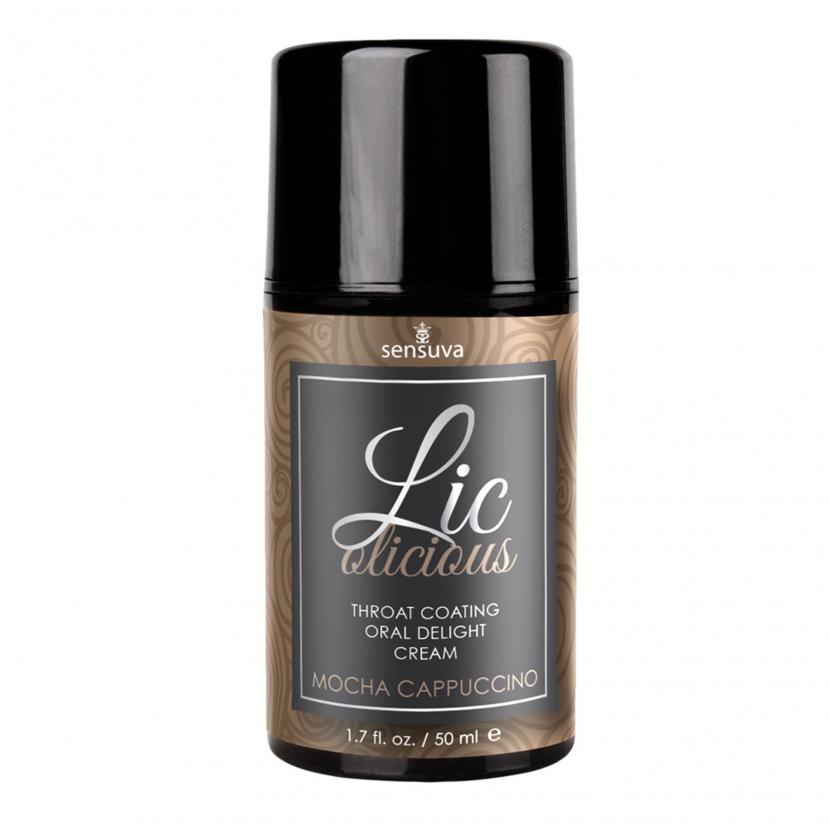 Гель для мінету Sensuva Lic-o-licious Cappuccino (50 мл)