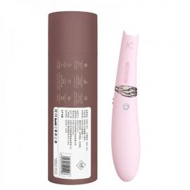 Вакуумний стимулятор з вібрацією KisToy Miss CC Pink - 4