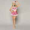 Новогодний эротический костюм «Блестящая Шелли» One Size Pink