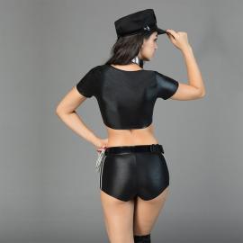 Еротичний костюм поліцейської " Чарівна Бонні" One Size Black - 3